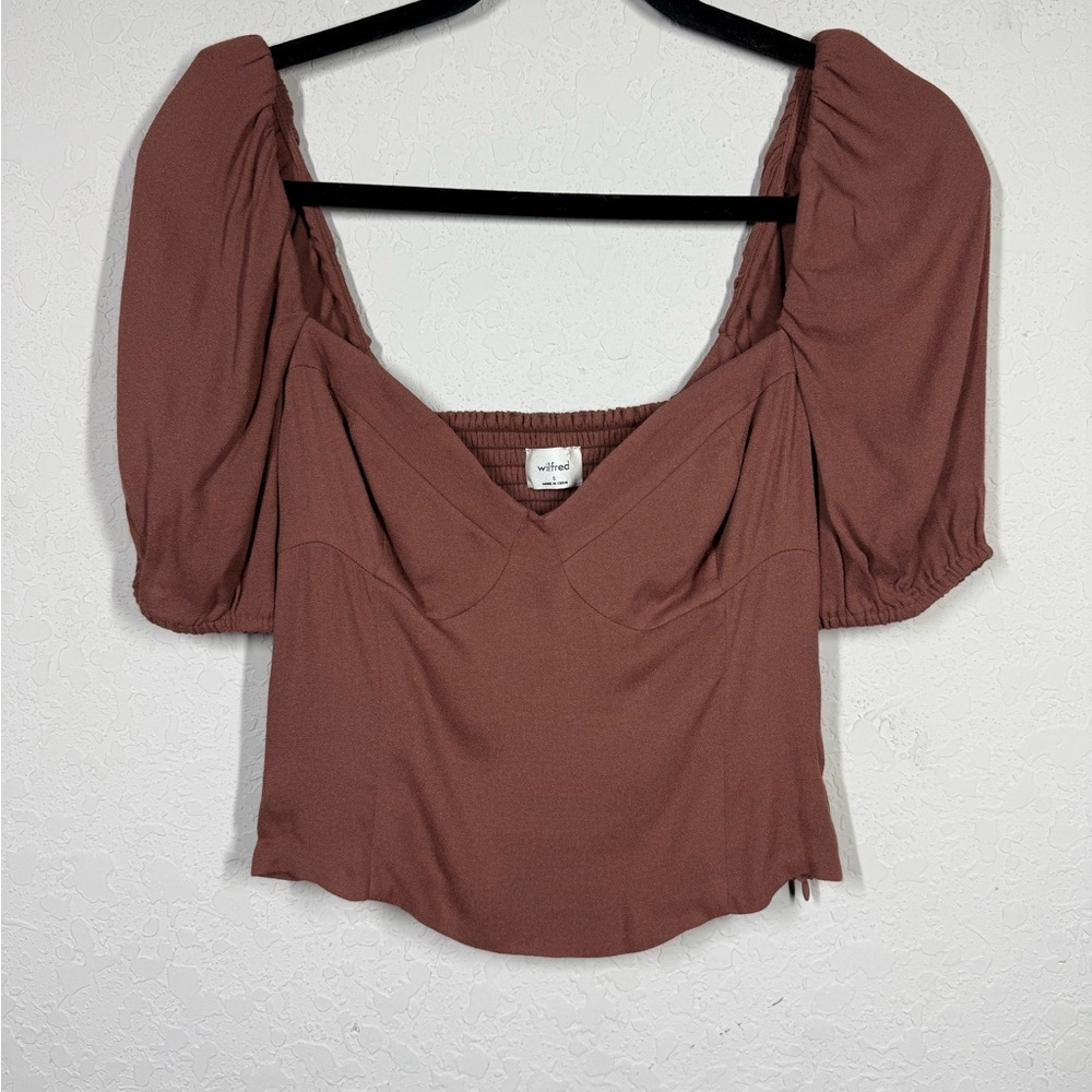 Artizia Wilfred Novella Blouse Size Small